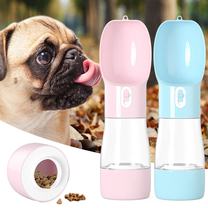 Tragbarer 2-in-1 Trink- und Fressnapf für Hunde