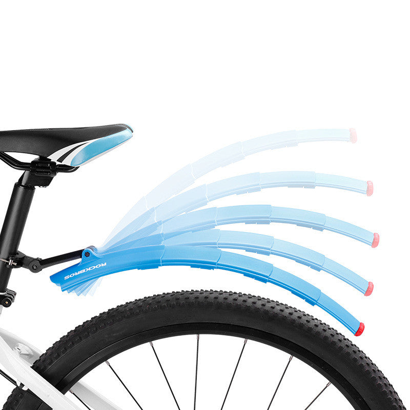 Ausziehbarer Veloschutz mit Rücklicht