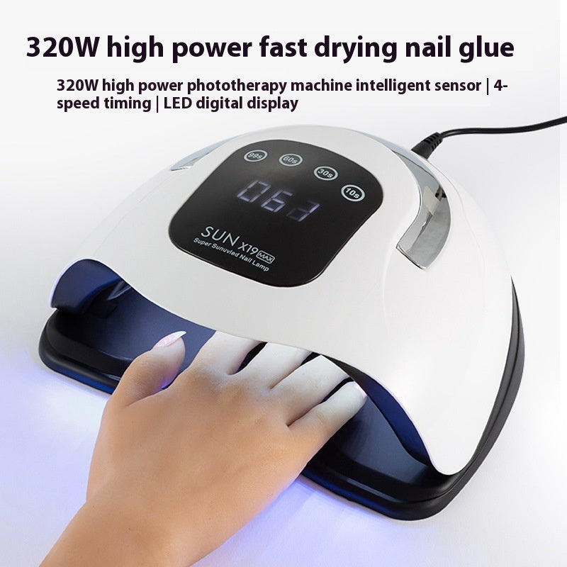 X19 UV/LED Nagellampe, 72 Lampen | LuxeStyle