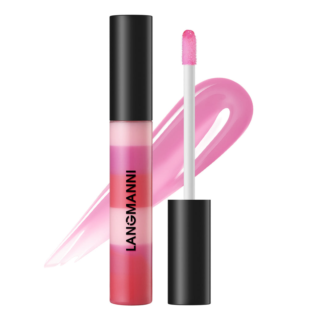 Layered Lip Gloss Regenbogenfarben – Bild 2 | LuxeStyle