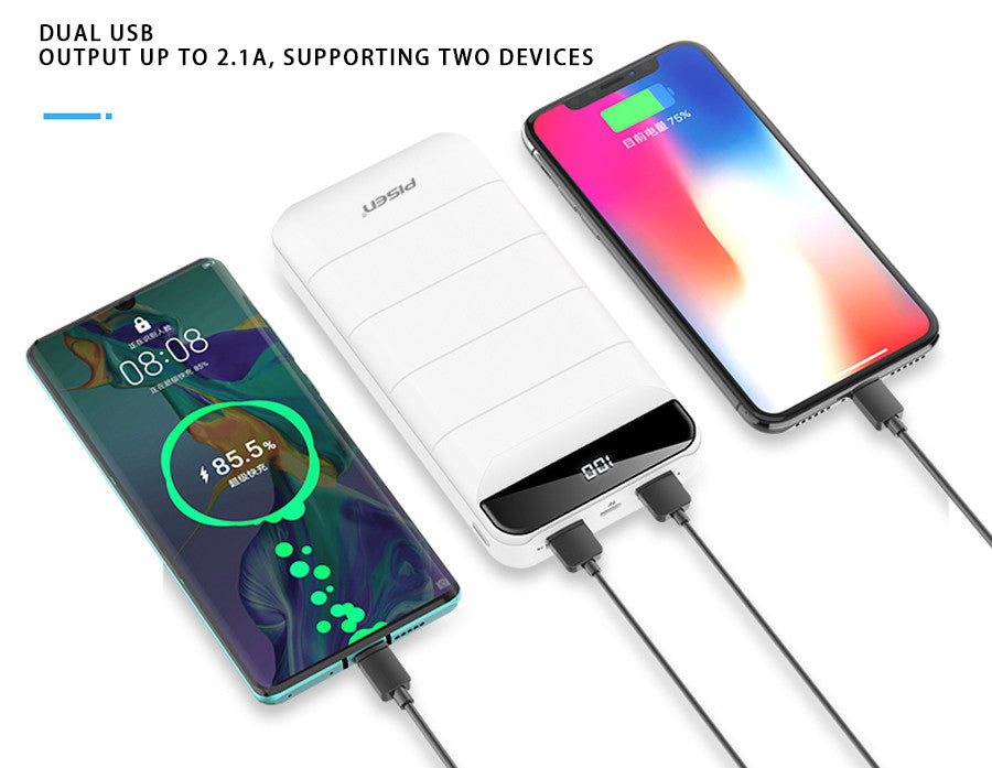 Pinsheng Digital Power Bank mit Dual USB