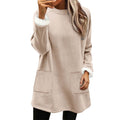 Bequem Fit Fleecefutter Hoodie mit Taschen