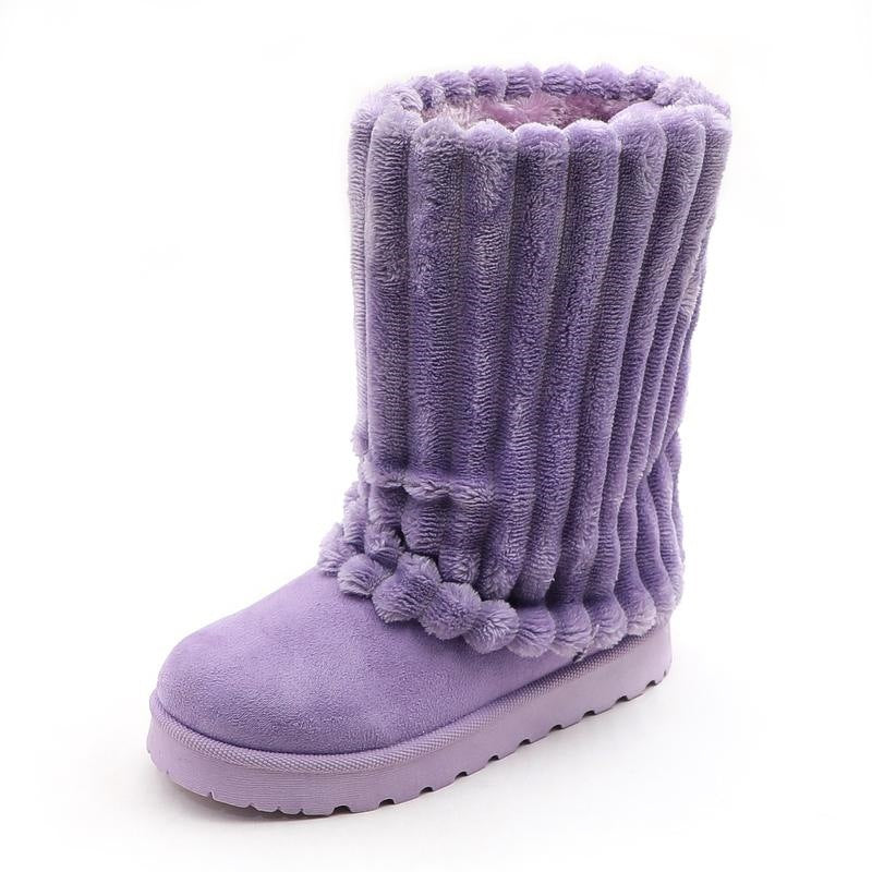 Gefütterte Winterstiefel für Damen
