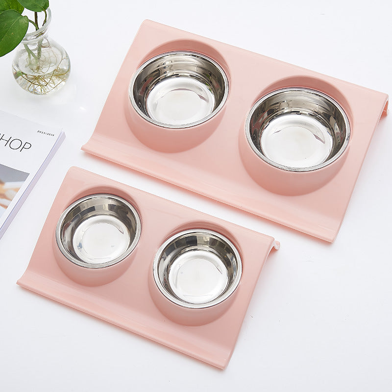 Doppelnapf für Haustiere mit Spritzschutz – Bild 7 | LuxeStyle