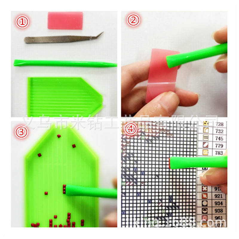 3D Diamond Painting Wohnzimmer-Deko – Bild 1 | LuxeStyle