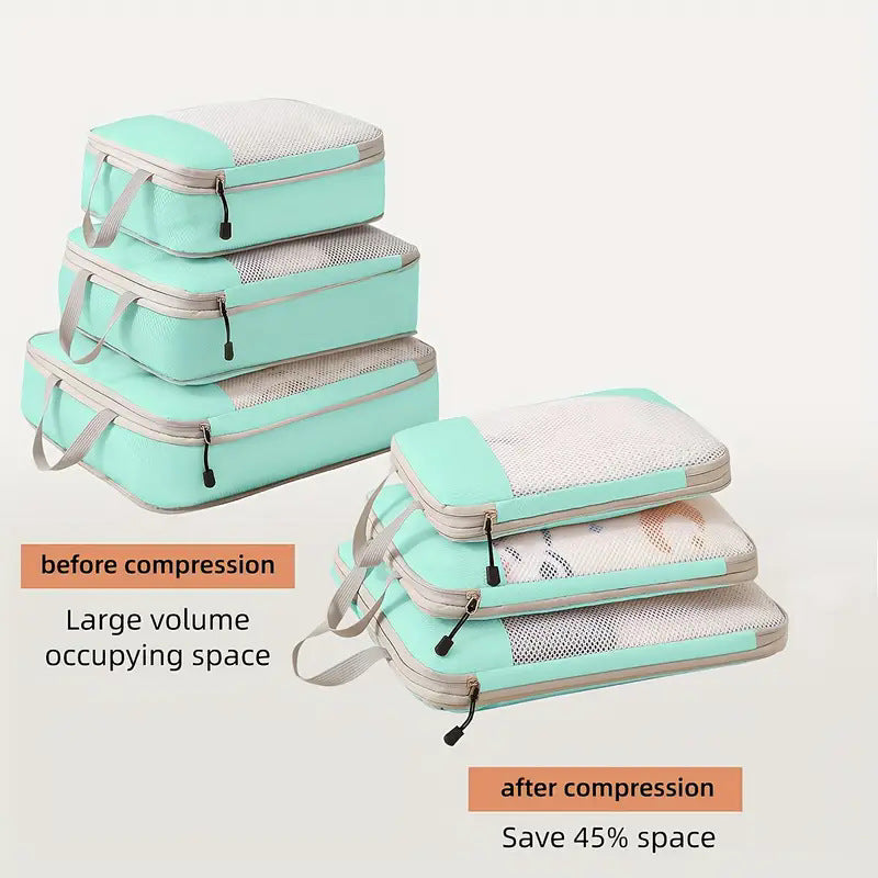 3er-Set wasserdichte Reise-Organizer