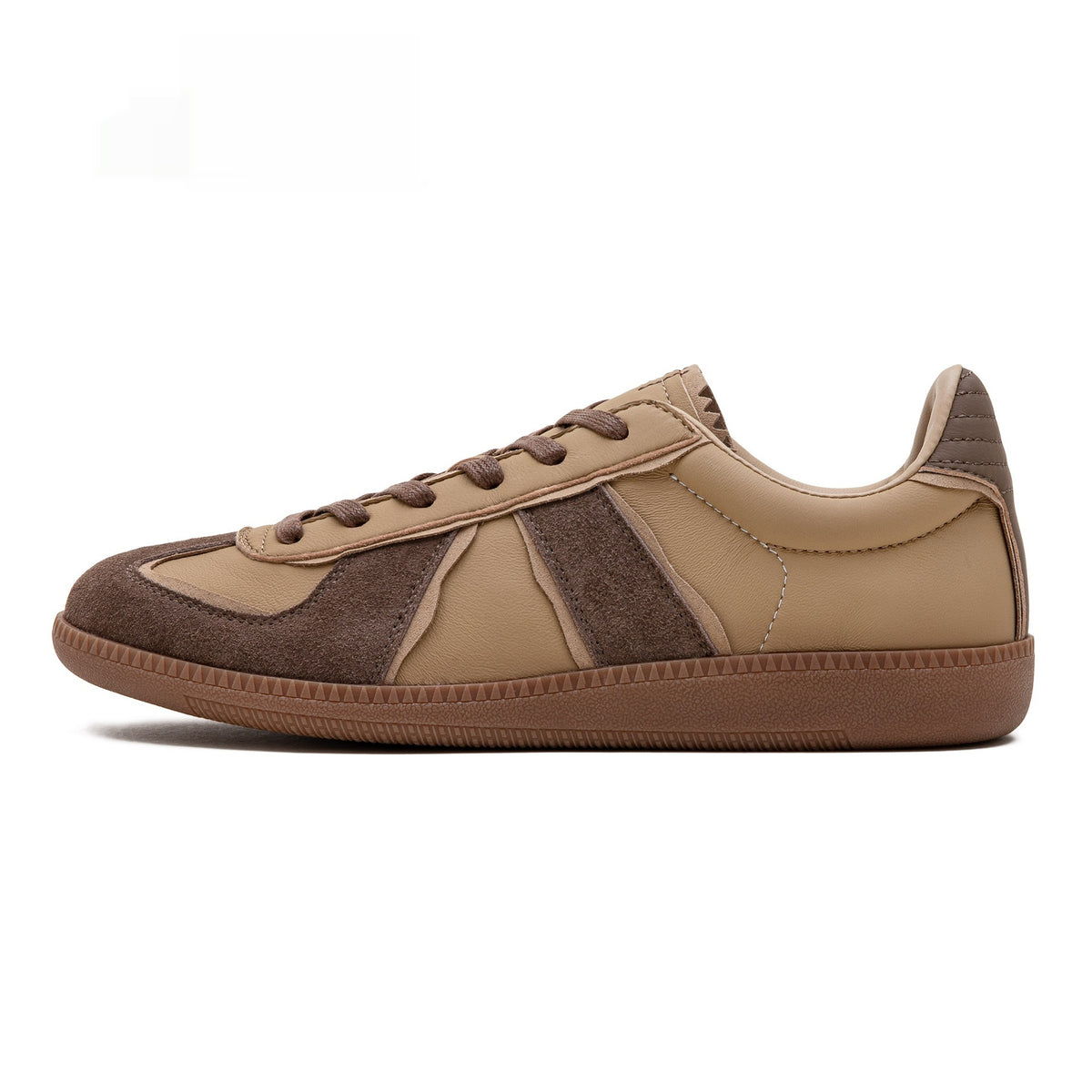 Maillard Niche Retro Skate-Schuh aus Schafsleder | LuxeStyle
