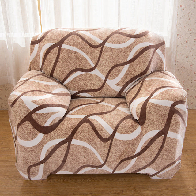 Elastischer Anti-Rutsch Sofaüberzug aus Plüsch – Bild 4 | LuxeStyle