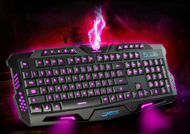 Mechanische Gaming-Tastatur mit dreifarbiger Beleuchtung – Bild 5 | LuxeStyle