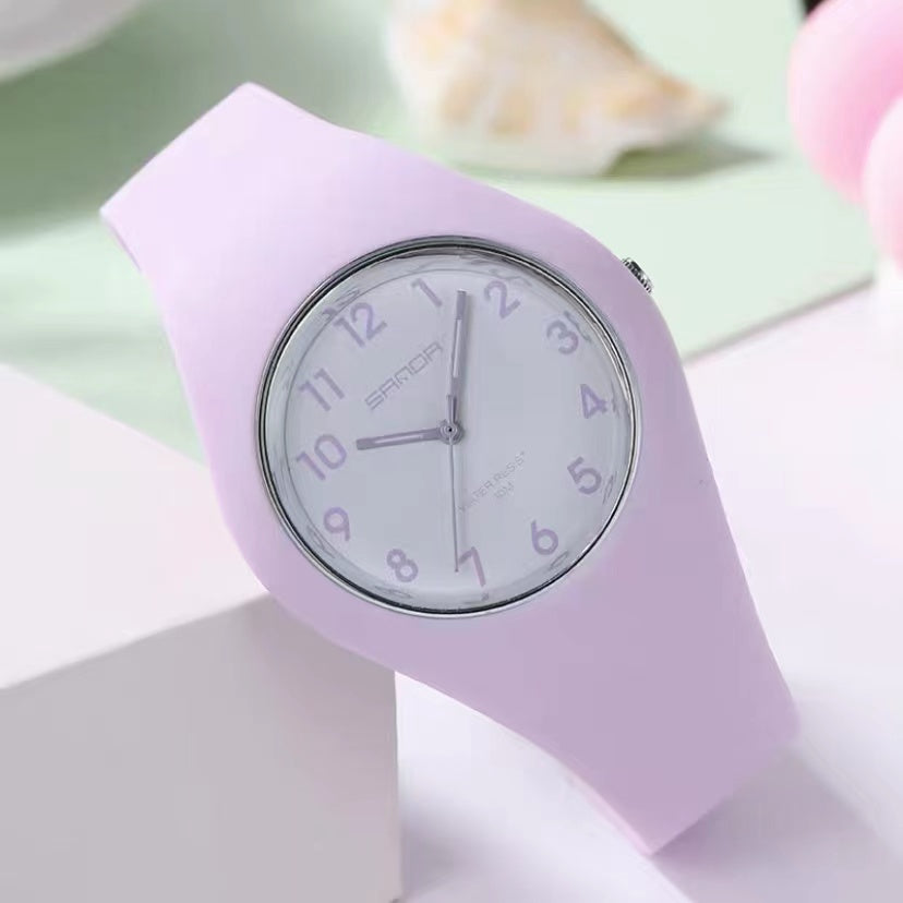 Simple Temperament Jelly Color Silikonuhr – Bild 7 | LuxeStyle