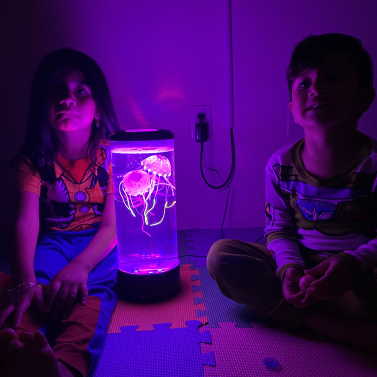 LED Quallen-Aquarium-Lampe