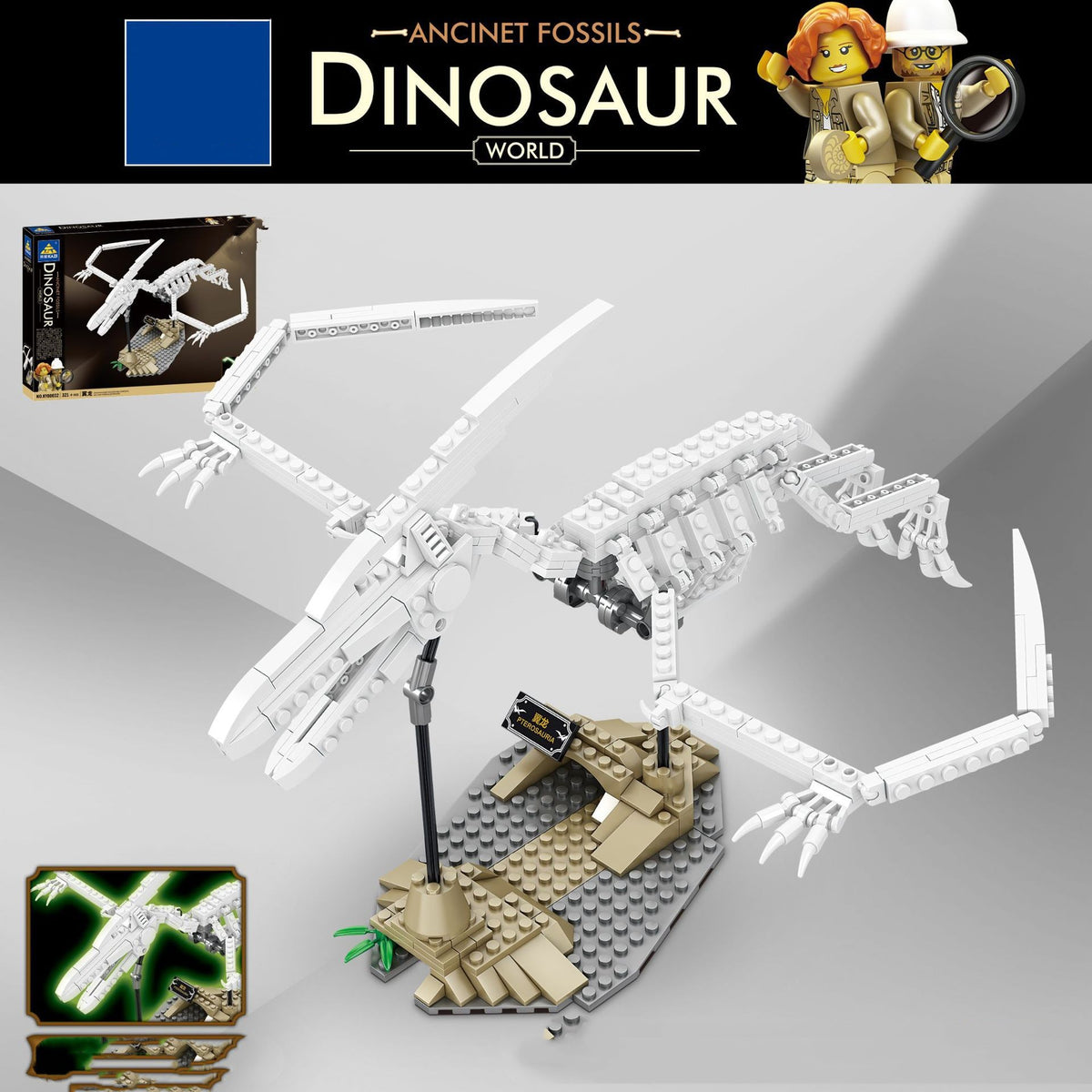 DIY Bausteine Dinosaurier-Set | LuxeStyle