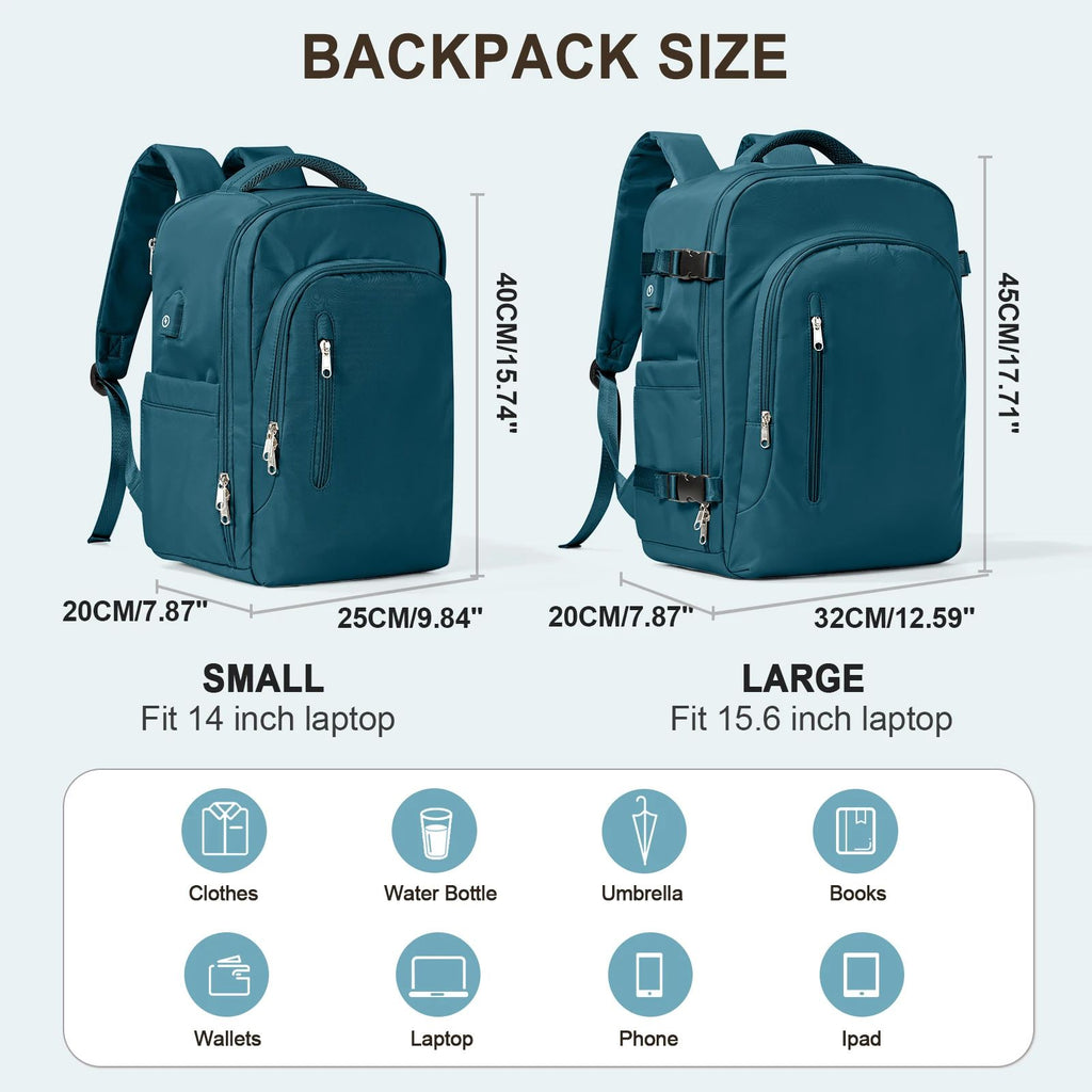 Laptop Rucksack für Damen – Grosses Volumen – Bild 4 | LuxeStyle