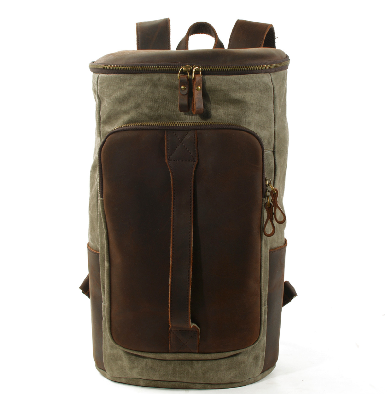 Mannlicher Canvas-Schultertasche, mittelgross – Bild 14 | LuxeStyle