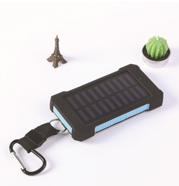 Outdoor Solar Powerbank mit Kompass & LED