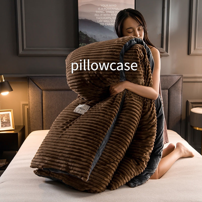 3-teiliges Samt-Bettwäsche-Set für den Winter – Bild 12 | LuxeStyle