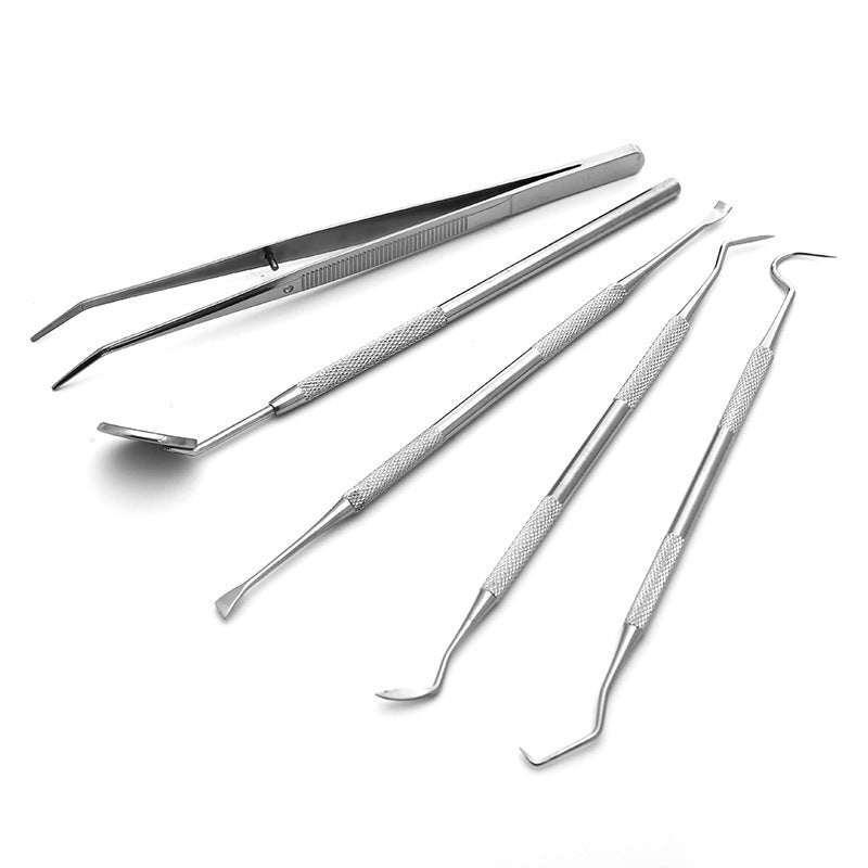 5-teiliges Dentalhygiene-Set aus Edelstahl – Bild 4 | LuxeStyle