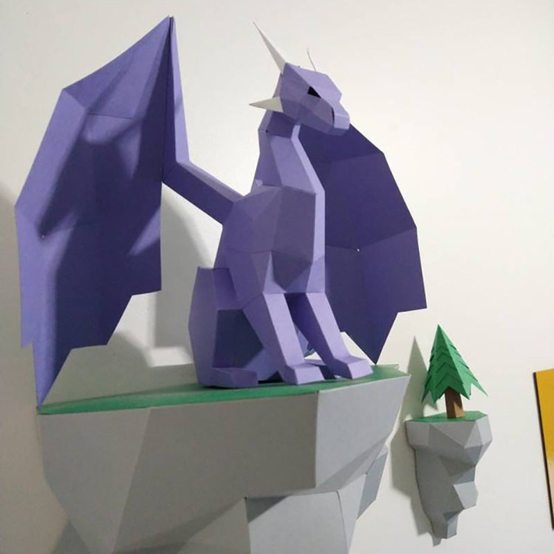 Drachen Papiermodell zum Aufhängen – Bild 5 | LuxeStyle