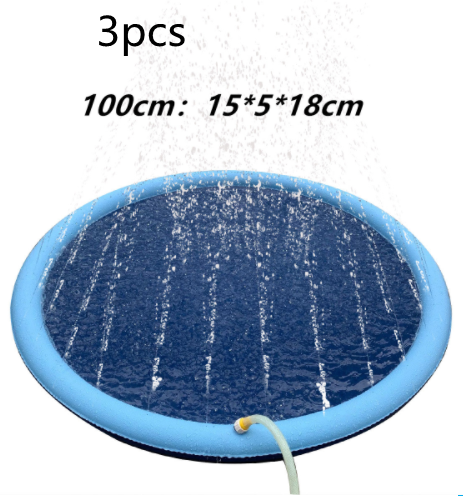 Rutschfester Wasser-Spielmatte für Kinder & Hunde