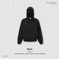 Streetwear Hoodie mit Herz-Augenmaske – Bild 3 | LuxeStyle