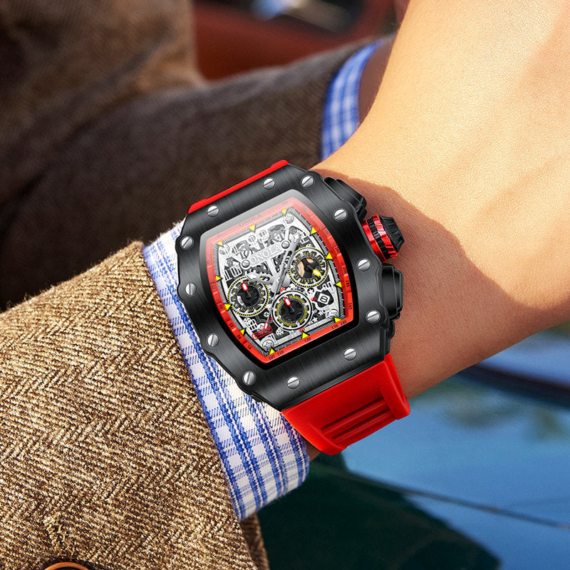 Silikonarmbanduhr – Bild 1 | LuxeStyle