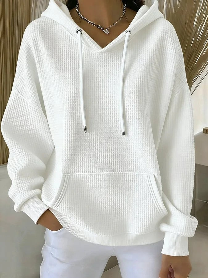 Freizeit-Sweatshirt mit Kapuze