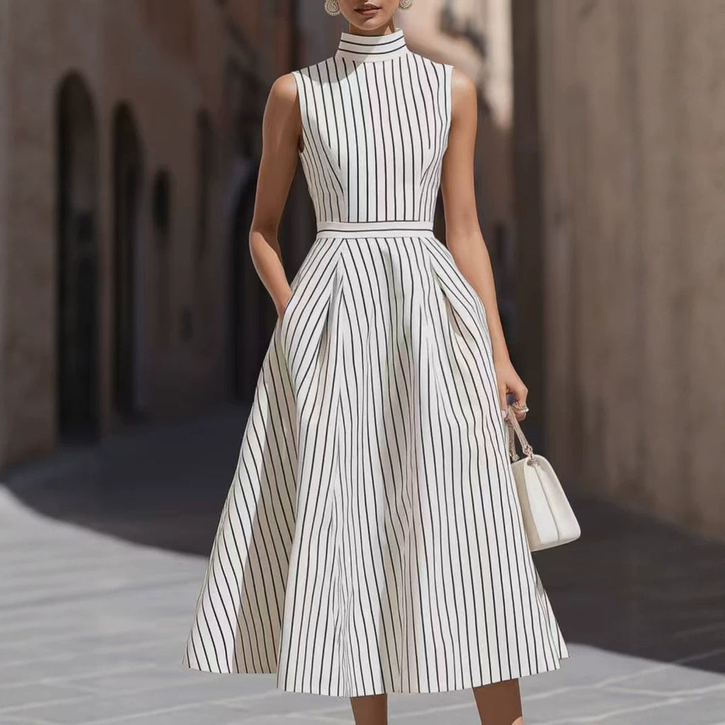 Armloses Lang Damenkleid