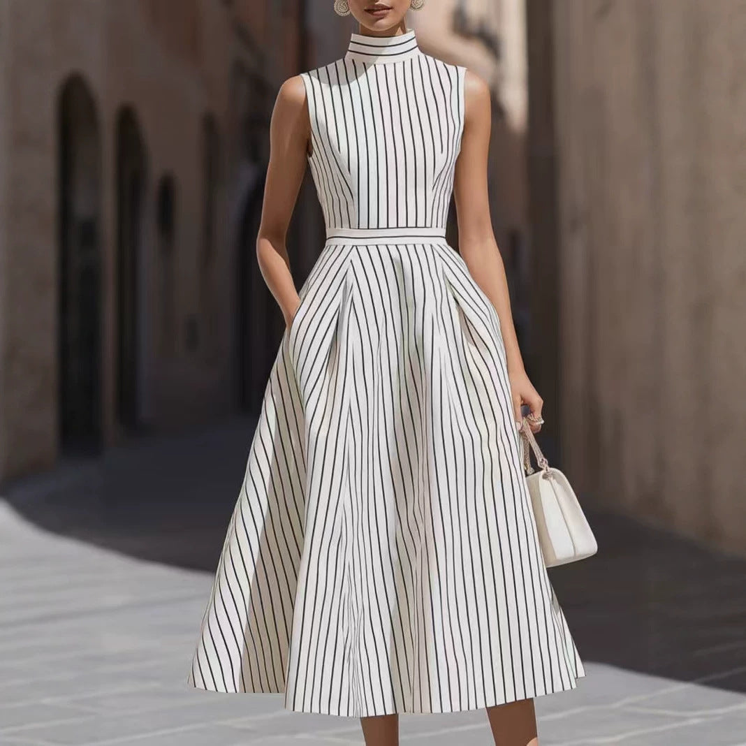 Armloses Lang Damenkleid