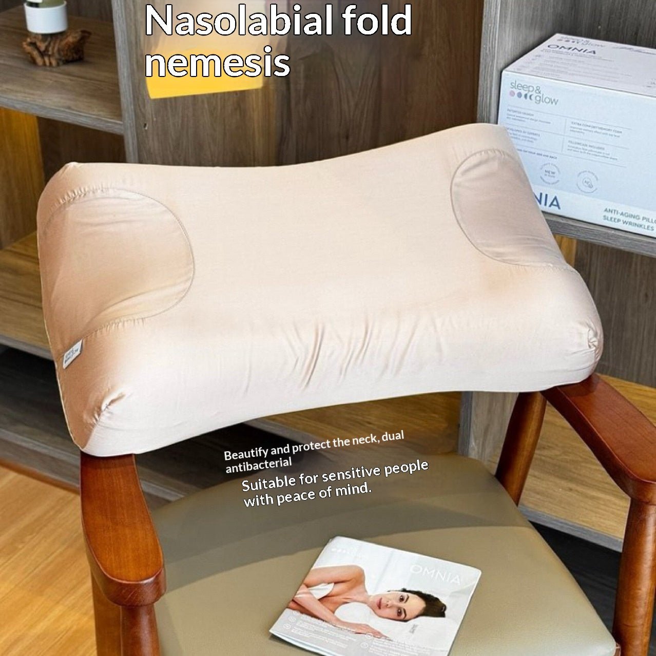 Druckentlastendes Kissen mit Tencel-Bezug