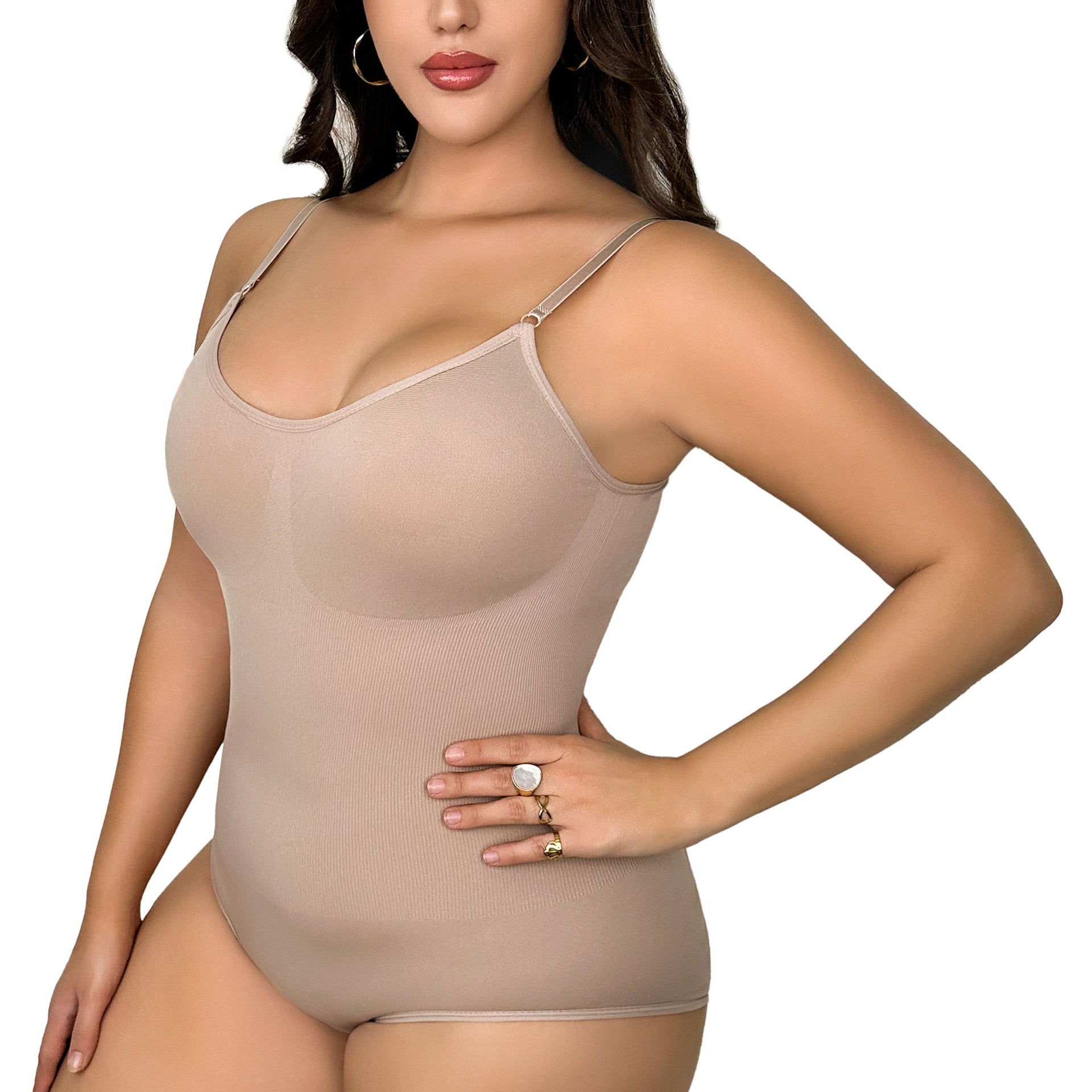 Nahtloser Body Shaper mit Bauchkontrolle