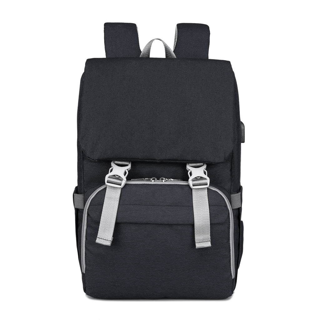 Rucksack für Mütter mit Reissverschluss & Schnalle – Bild 8 | LuxeStyle