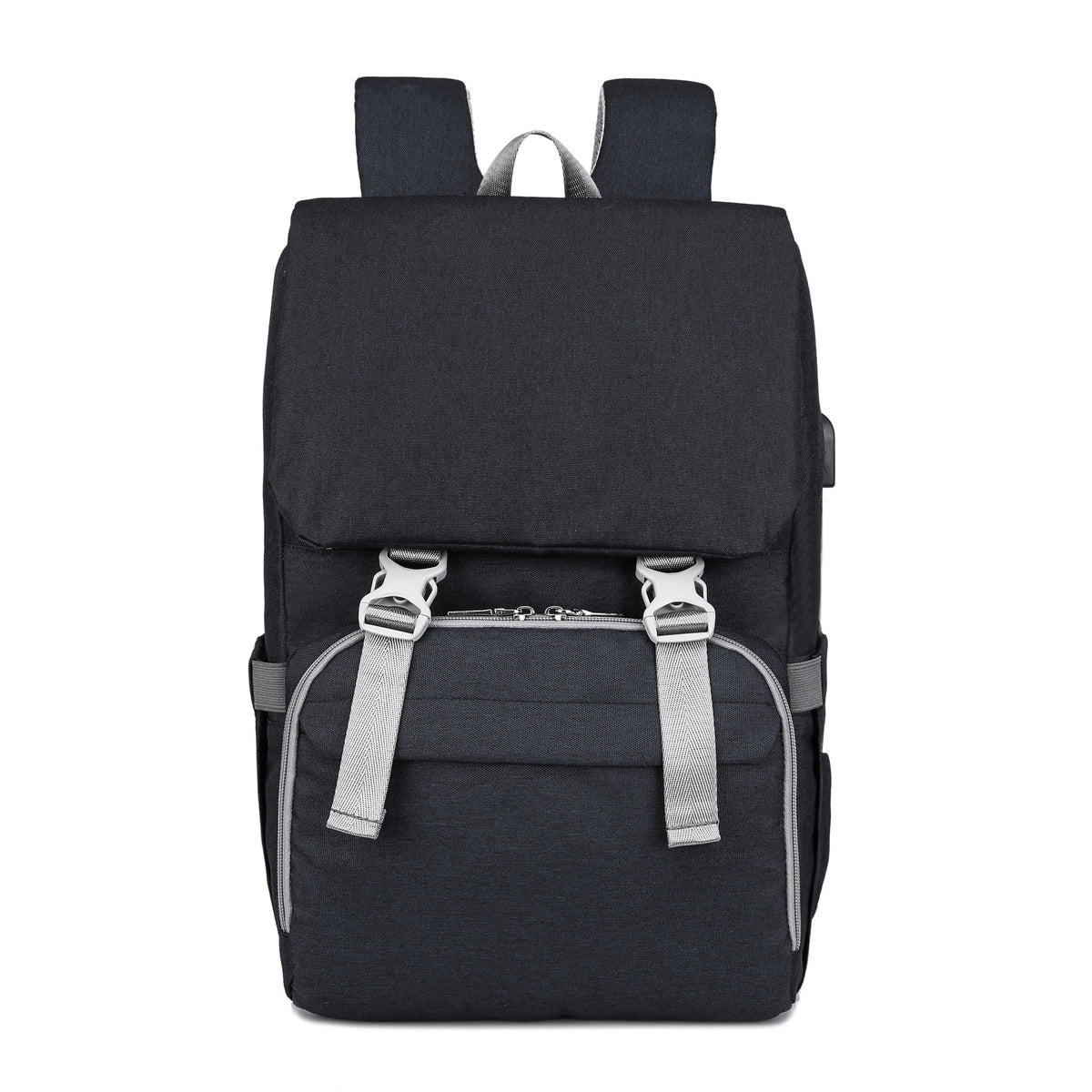 Rucksack für Mütter mit Reissverschluss & Schnalle – Bild 8 | LuxeStyle
