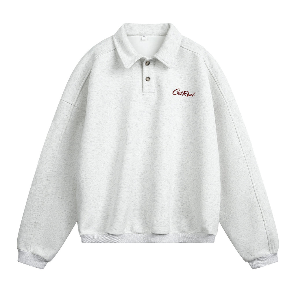 Pullover mit Buchstaben-Druck
