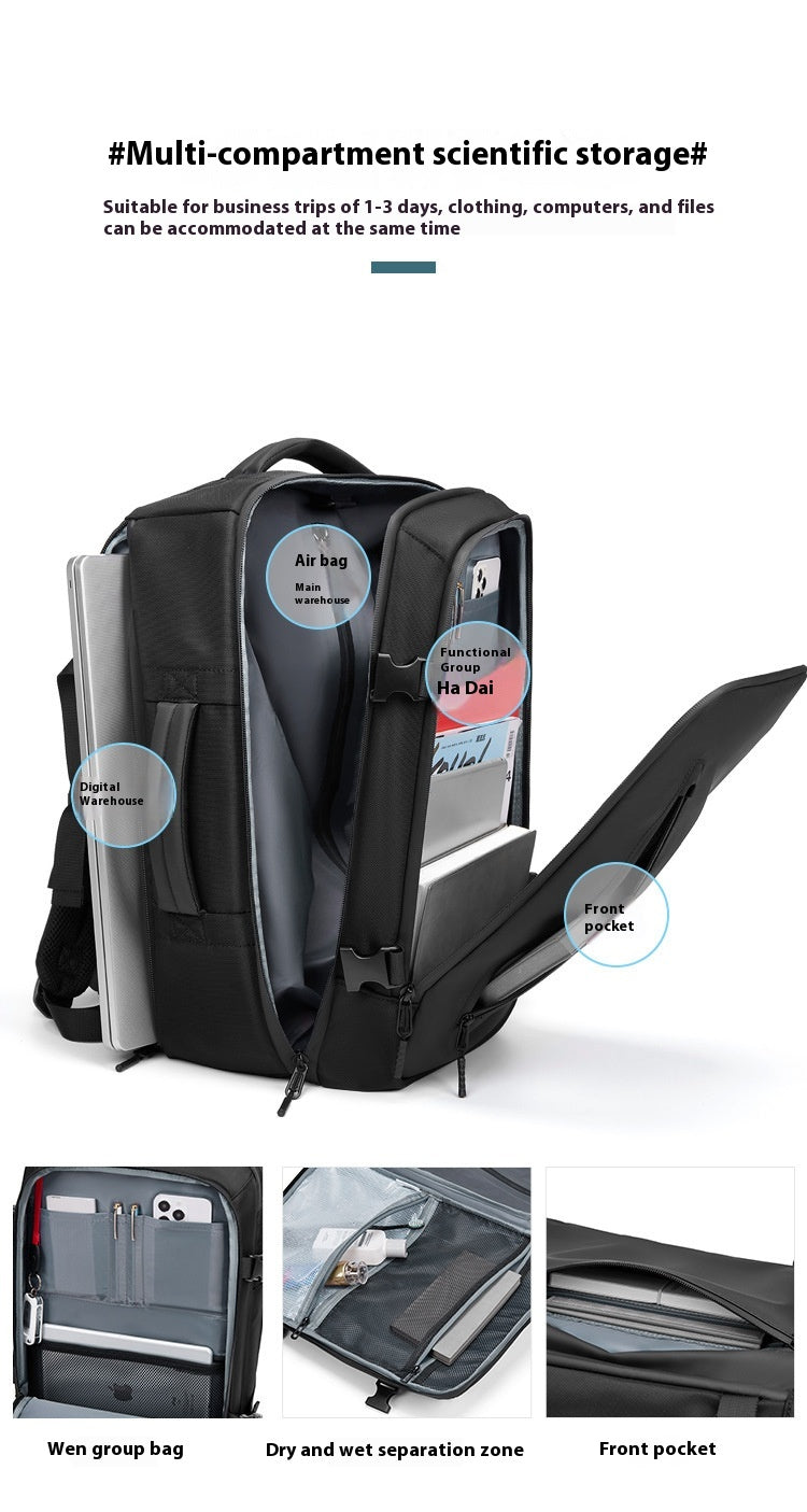 Business-Rucksack mit grossem Fassungsvermögen