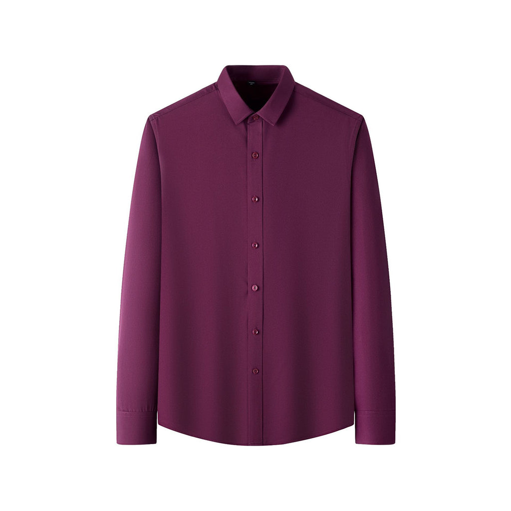 Herren Langarmhemd mit Elasthan – Bild 15 | LuxeStyle