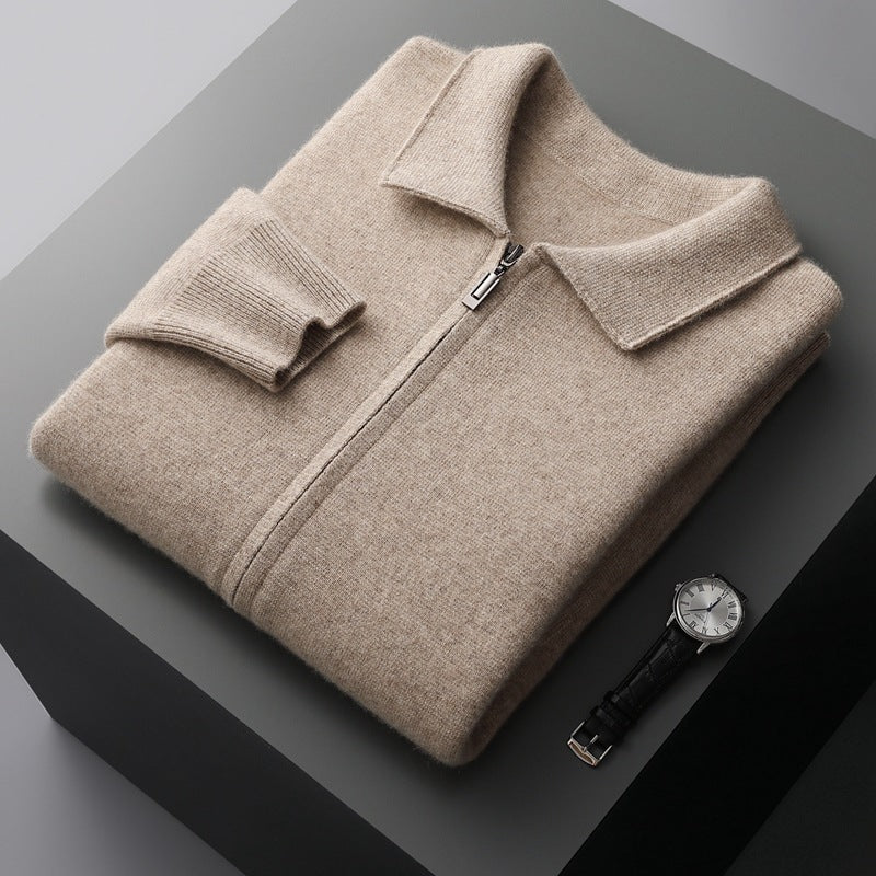 Herren Pullover aus reiner Schurwolle