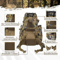 Militär-Stil Wanderrucksack, gross