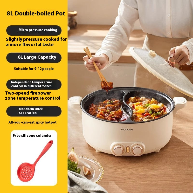 Elektrischer Mandarin-Enten-Hot Pot