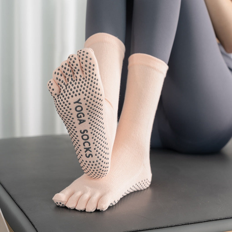 Mid-Calf Yoga Socken für Damen