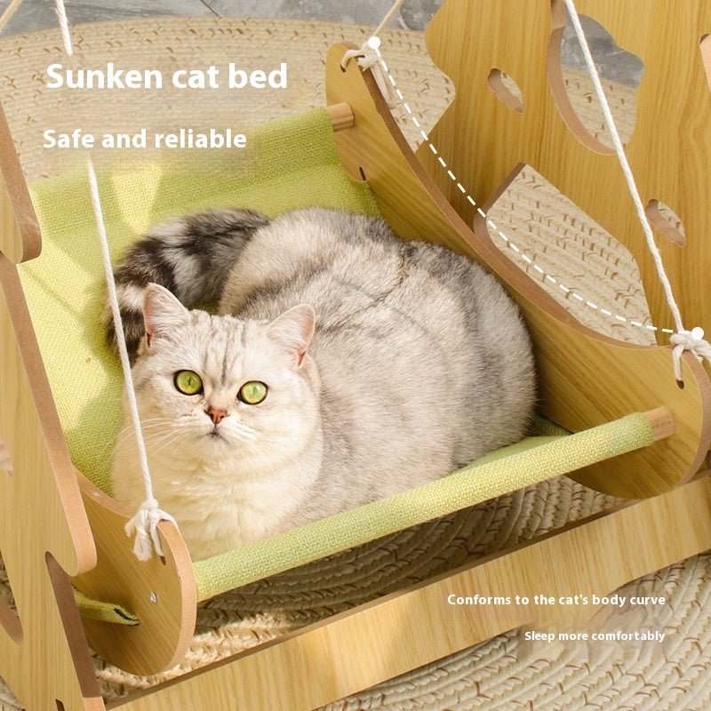 Katzenbett mit Hängematte