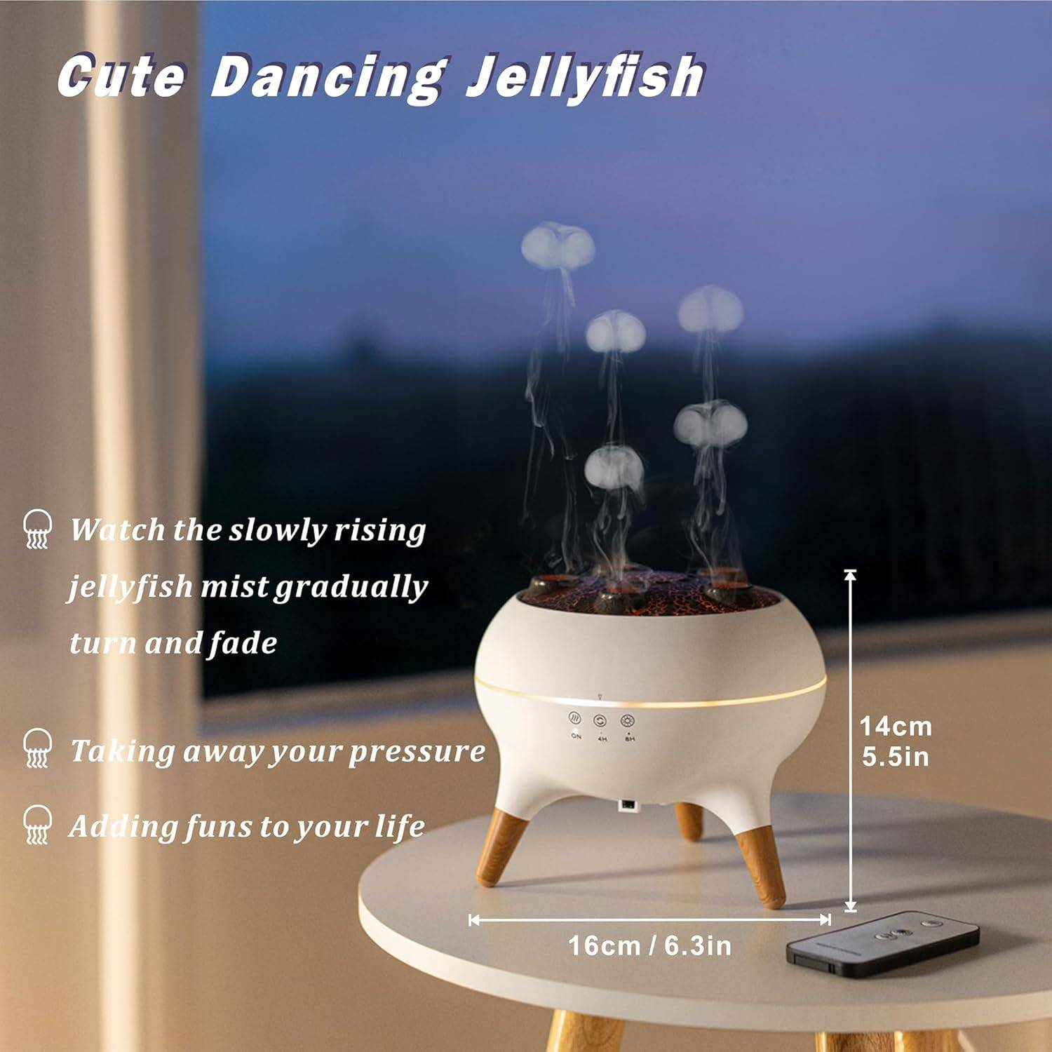 Quallen-Diffuser «Medusa» – mit Musik & LED