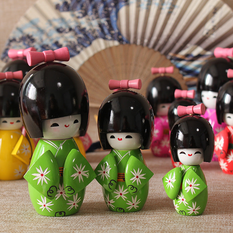 Kimono Puppe für Sushi Restaurant Deko