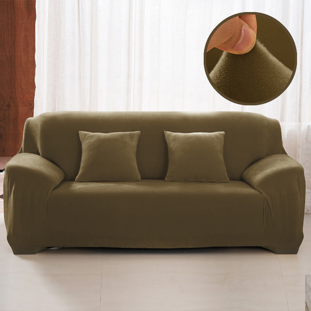 Elastischer Anti-Rutsch Sofaüberzug aus Plüsch – Bild 7 | LuxeStyle