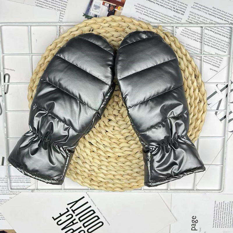 Dicke Thermo-Daunen- und Baumwollhandschuhe – Bild 1 | LuxeStyle