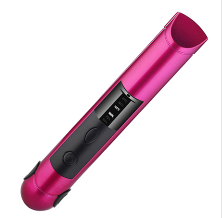 Kabelloses 2-in-1 Glätteisen & Volumen-Clip