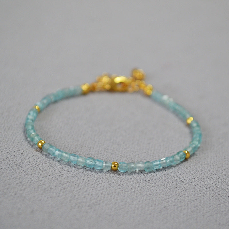 Retro Armband mit Phoenix-Stein oder Aquamarin – Bild 5 | LuxeStyle