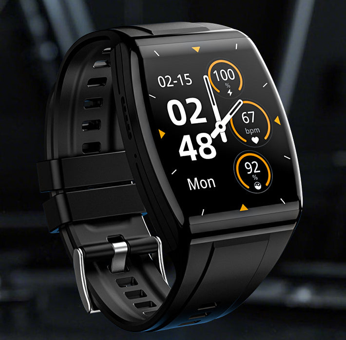 Smartwatch mit Herzfrequenz- und Blutdruckmessung