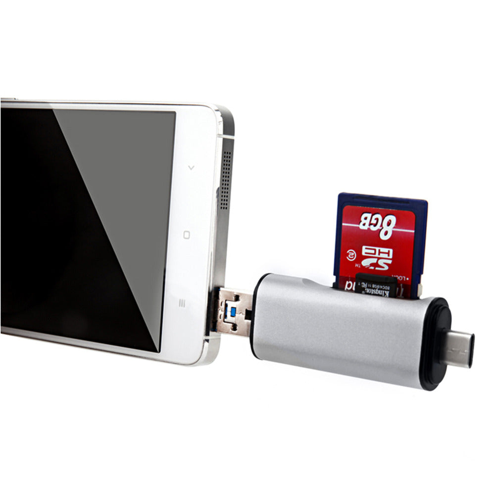 Multifunktions-Kartenleser USB-A, Micro-USB, USB-C – Bild 5 | LuxeStyle