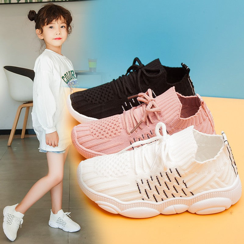 Kinder-Strick-Sneakers zum Schnüren – Bild 3 | LuxeStyle