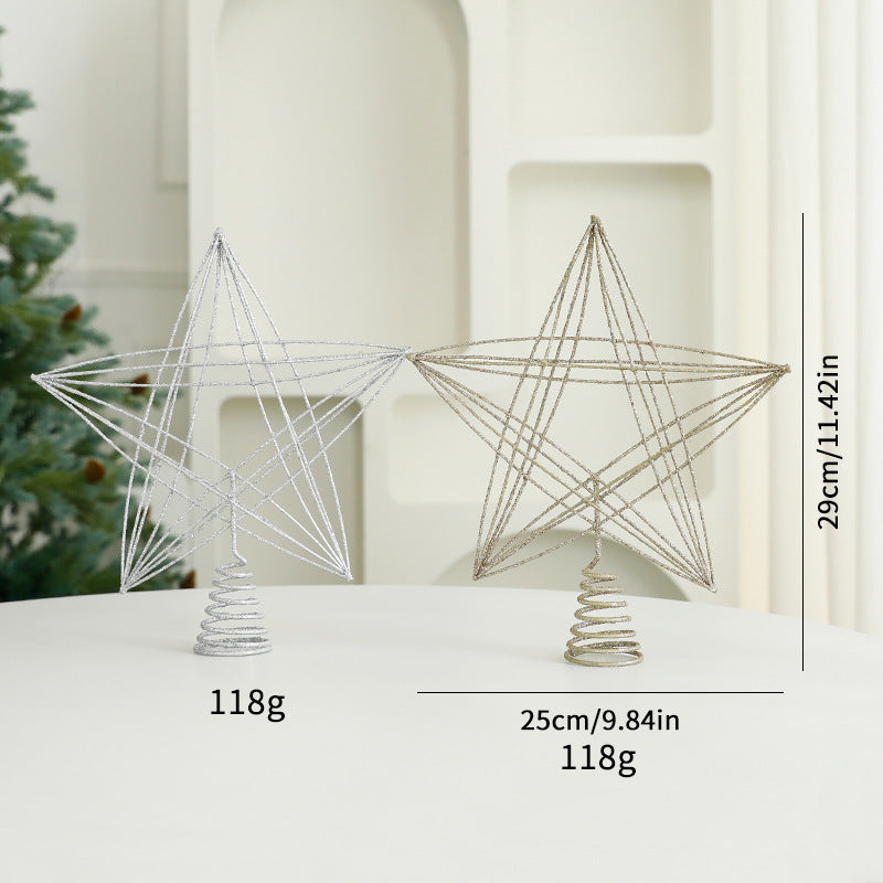 Weihnachtsdeko Stern Champagnergold – Bild 15 | LuxeStyle